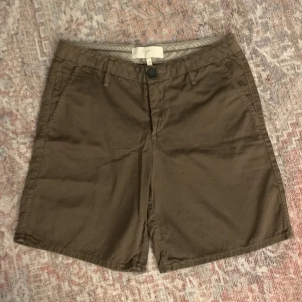 ❤️ Joie Bermuda Shorts Khaki Green Small Medium 26